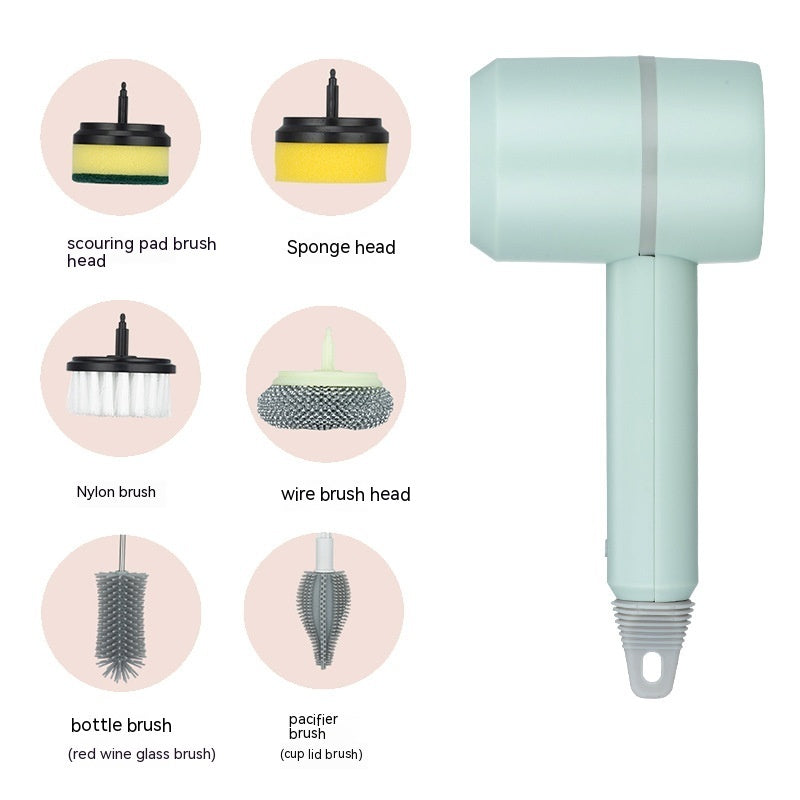 USB Rechargeable Electric Cleaning Brush