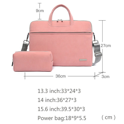 PU Leather Laptop Bag for MacBook Air and Others