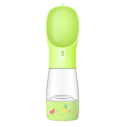 Portable Pet Water Bottle Feeder Bowl