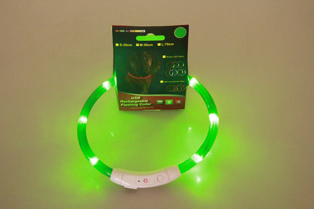 USB Pet Flashing Collar