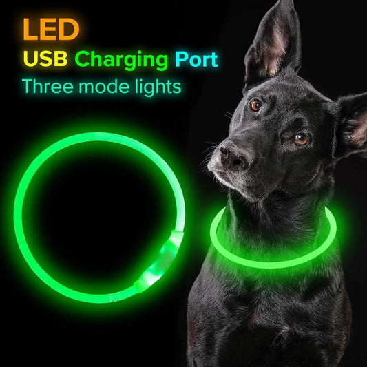 USB Pet Flashing Collar