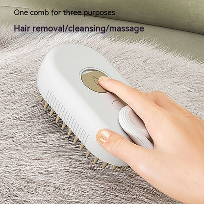 3 In 1 Electric Spray Steam Pet Brush